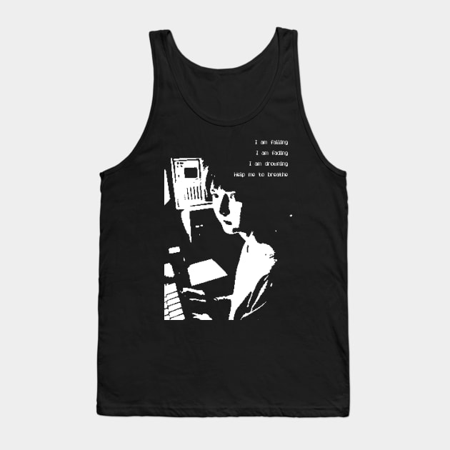 Lain - Duvet - Pixel Art Tank Top by RAdesigns